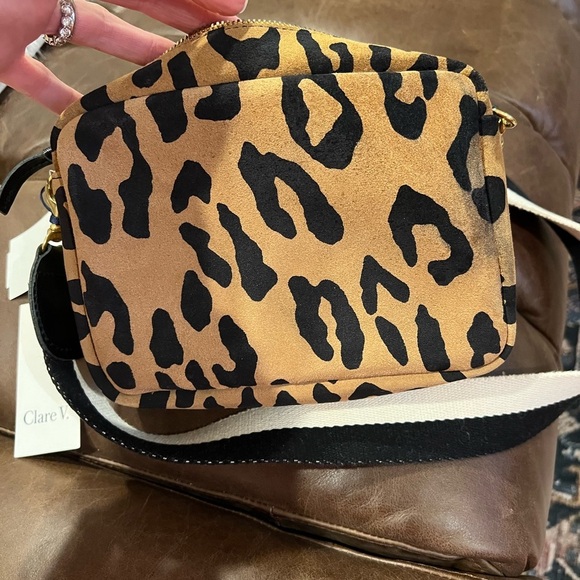 CLARE V. Midi Sac Pablo Cat - Picture 3 of 6